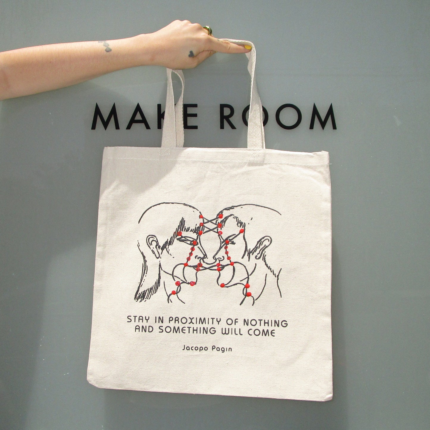 Lasting Words Artist Tote Bag